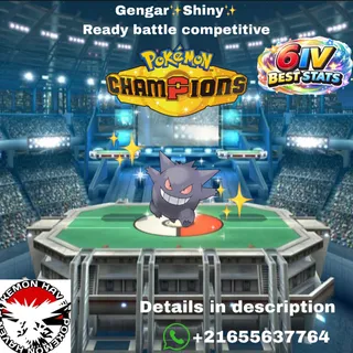 Shiny✨Gengar champions