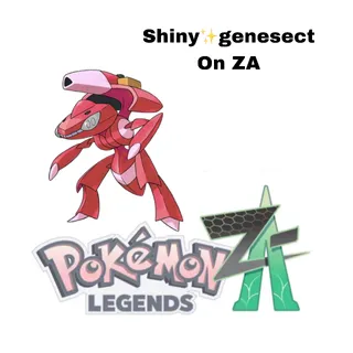 Shiny✨genesect ZA Event