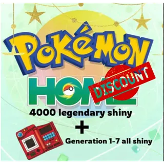 4000✨Legendary+✨Pokedex