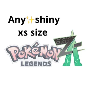 pokemon ZA shiny✨xs size