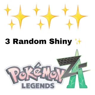 Pokemon✨ZA 3 shiny✨