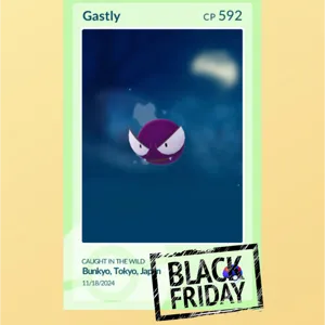 shiny gastly pokèmon go