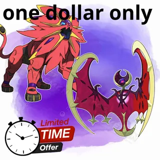 2✨Events Lunala+Solgaleo