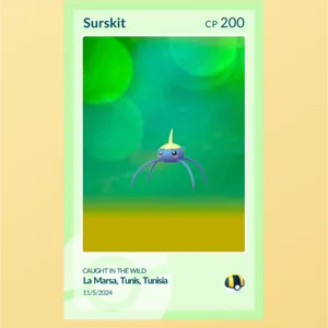 surskit pokemon go shiny