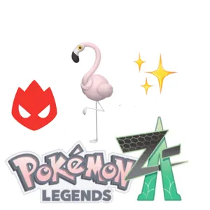 Shiny✨Alpha Flamigo ZA