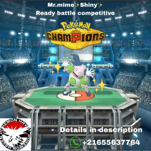 Shiny✨MR.Mime champions