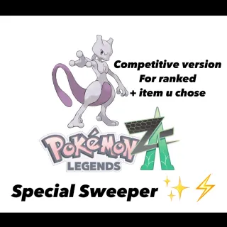 Mewtwo Pokemon ZA Ranked