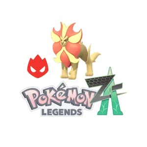 Shiny✨Alpha Pyroar ZA