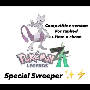 Mewtwo Pokemon ZA Ranked