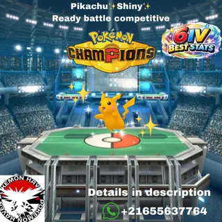 Shiny✨Pikachu champions