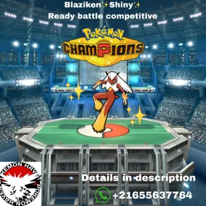 Shiny✨Blaziken champions