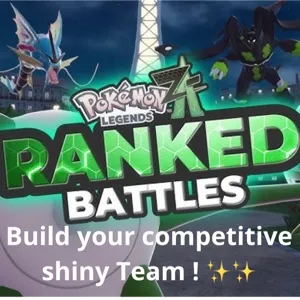 ✨ Shiny Ranked Competitive Pokémon ZA Team Building – Expert Service 🔥✨