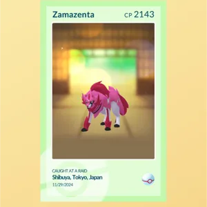 shiny Zamazenta POGO