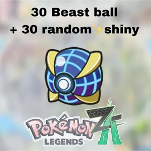 30✨Shiny+30✨beast Ball