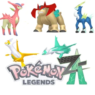 All✨Shiny Legendarys ZA
