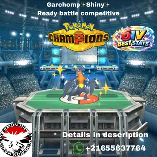 Shiny✨Garchomp champion