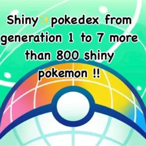 Shiny✨Pokedex g1-g7