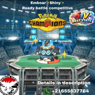 Shiny✨Emboar Champions