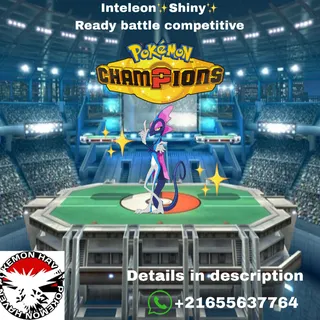 Shiny✨Inteleon Champions
