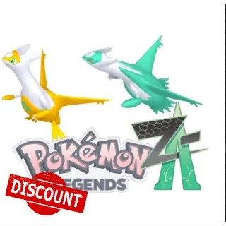 Shiny✨Latios+Latias ZA