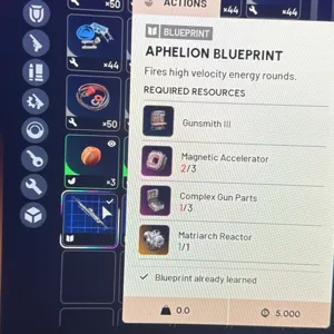 Aphelion Blueprint
