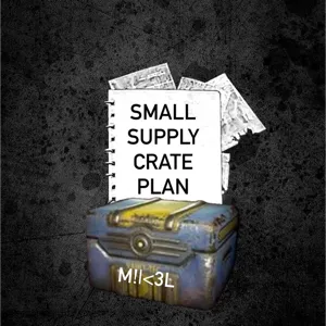 Small Supply Crate Plan