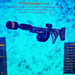 BE15c Pipe Rifle