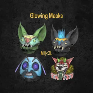Fasnacht Glowing Masks