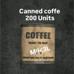 Canned Coffe 200 Units