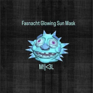 Fasnacht Glowing Sun