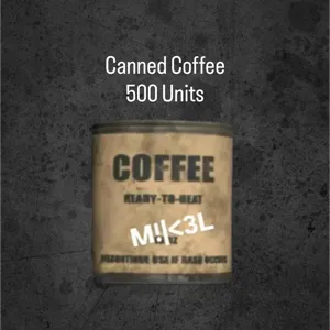 Canned Coffee 500 Units