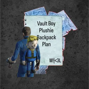Vault Boy Backpack Plan