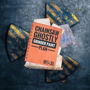 Chainsaw Ghostly Paint