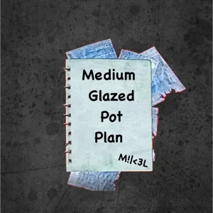 Medium Glazed Pot Plan