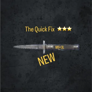 The Quick Fix