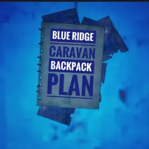 Blue R Caravan Backpack