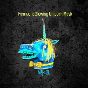 Fasnacht Glowing Unicorn