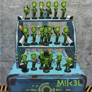 Glowing Bobbleheat Set