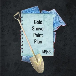 Gold Shovel Paint Plan