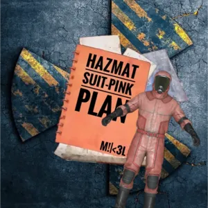 Hazmat Suit-Pink Plan