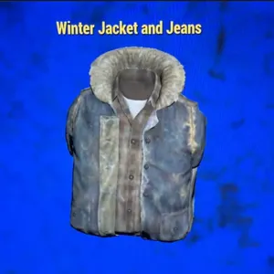 Winter Jacket and Jeans