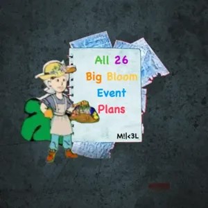 All 26 Big Bloom Plans