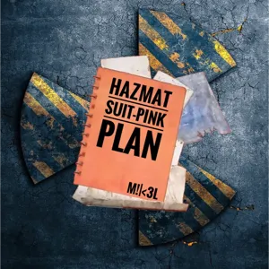 Hazmat Suit-Pink Plan