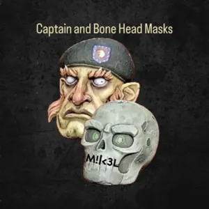Captain&Bone Head Masks