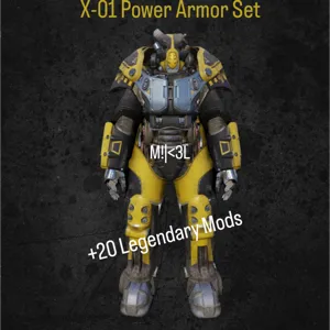 X-01 Power Armor Set