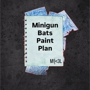 Minigun Bats Paint Plan