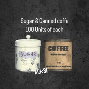 Sugar & Canned Coffe