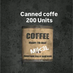 Canned Coffe 200 Units