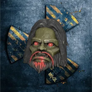 Glowing  Bigfoot Mask