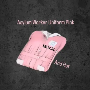 Asylum Uniform Pink&Hat